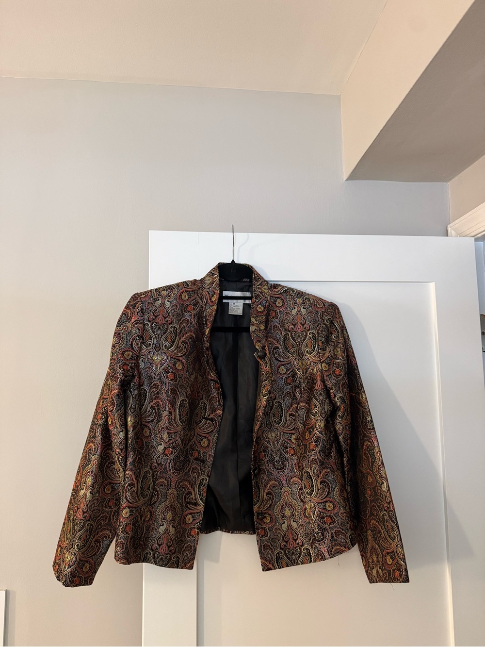 Paisley Pattern Blazer